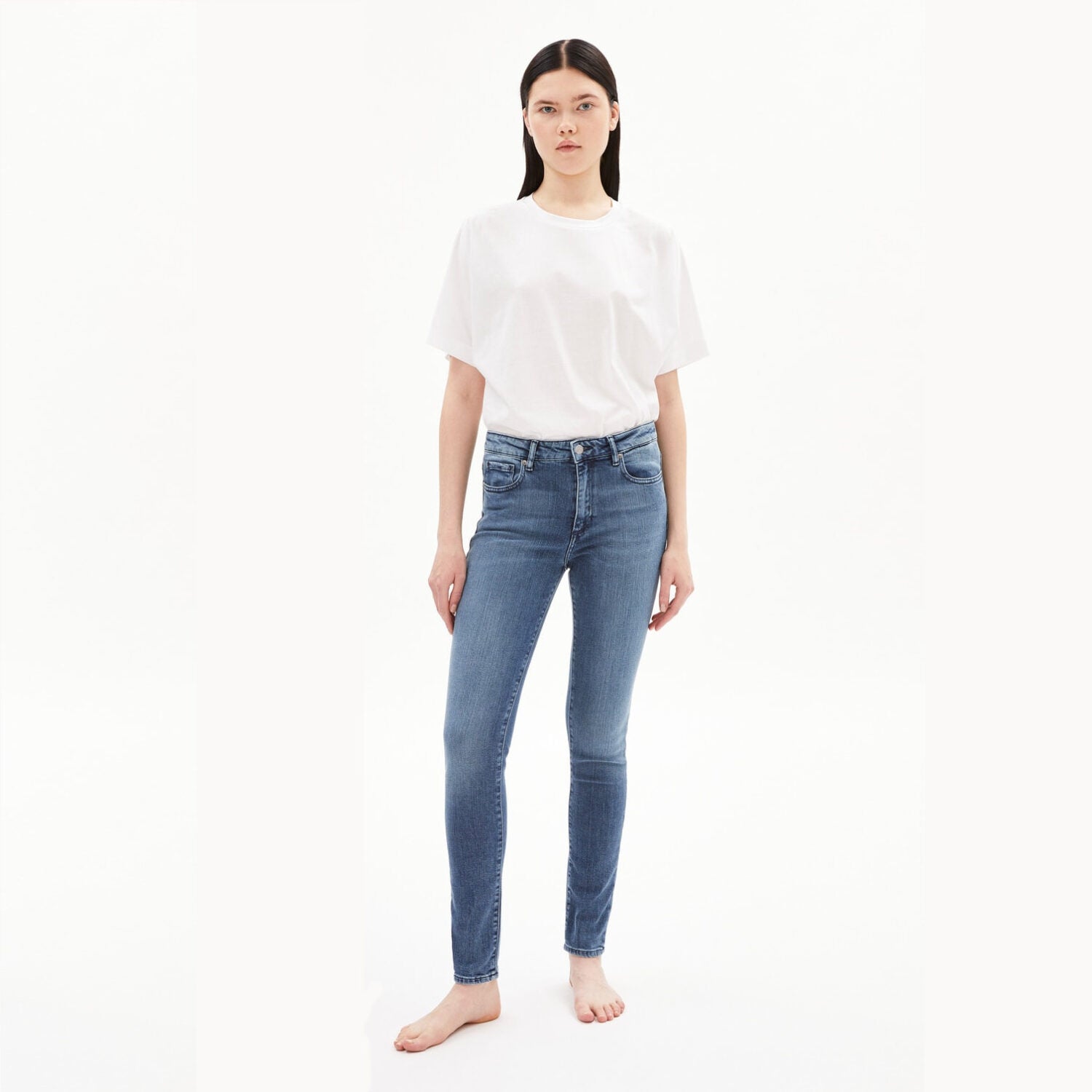ARMEDANGELS Damen Skinny Fit Mid Waist Jeans TILLAA - verschiedene Farben_4