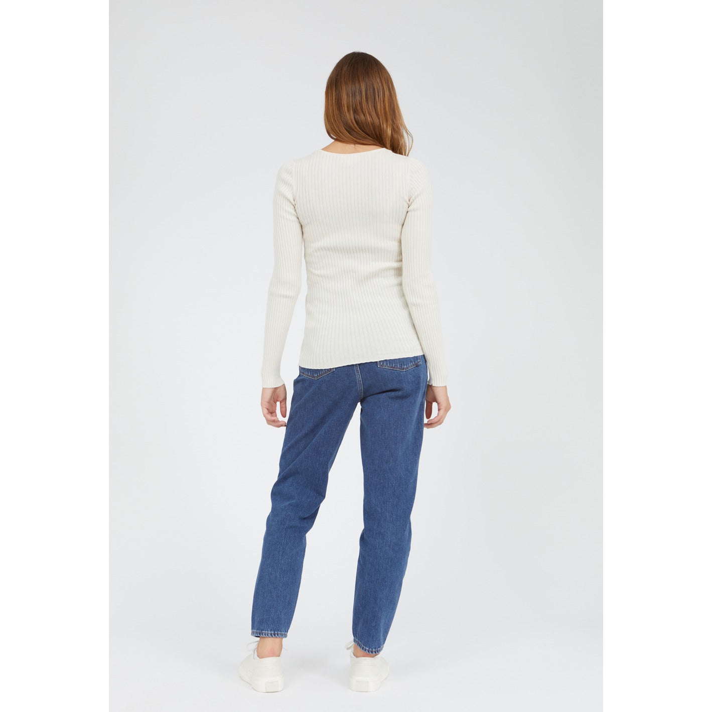 ARMEDANGELS Strickpullover ALAANI CREWNECK oatmilk (4)