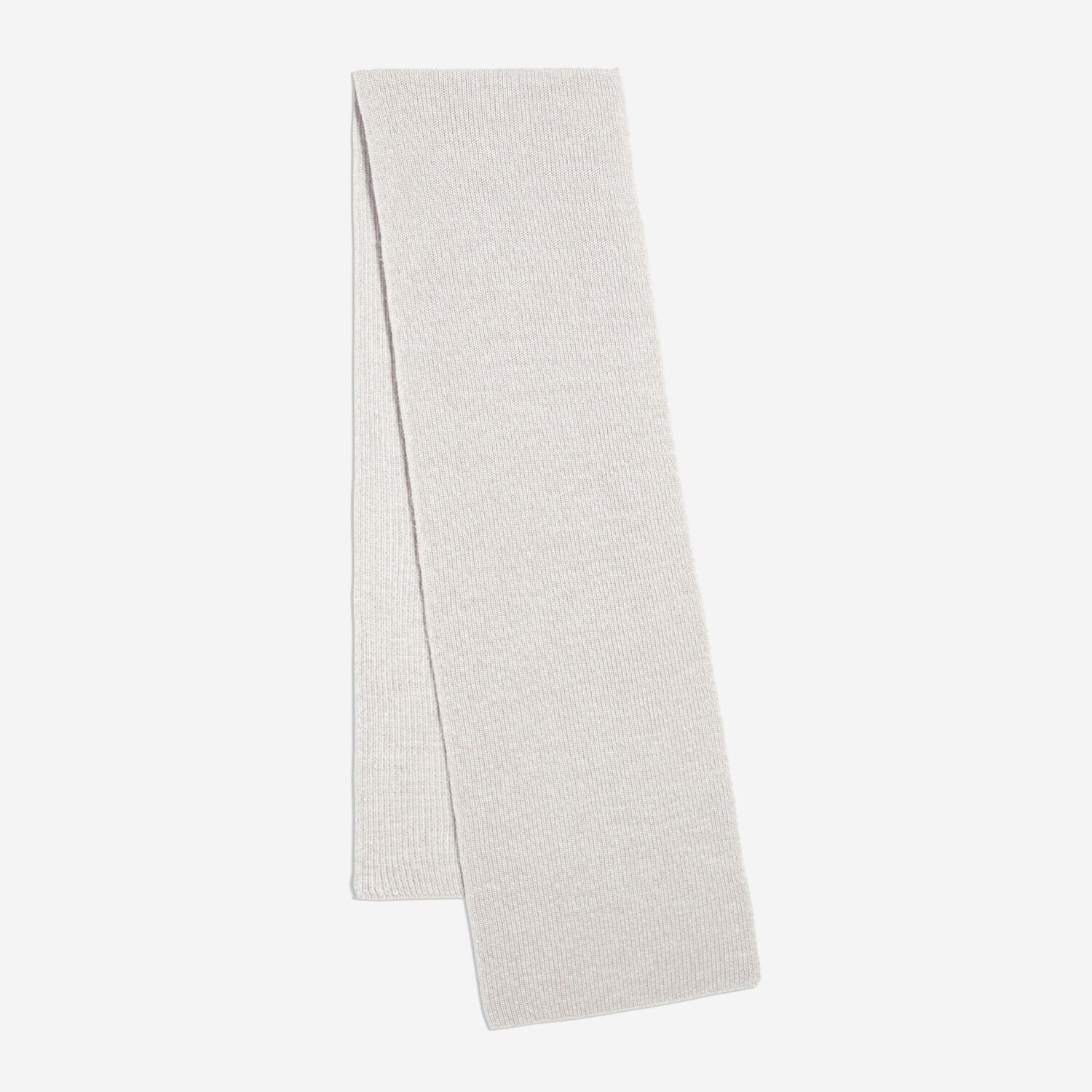 ARMEDANGELS Strickschal IRSAA - verschiedene Farben_light grey melange-oatmilk