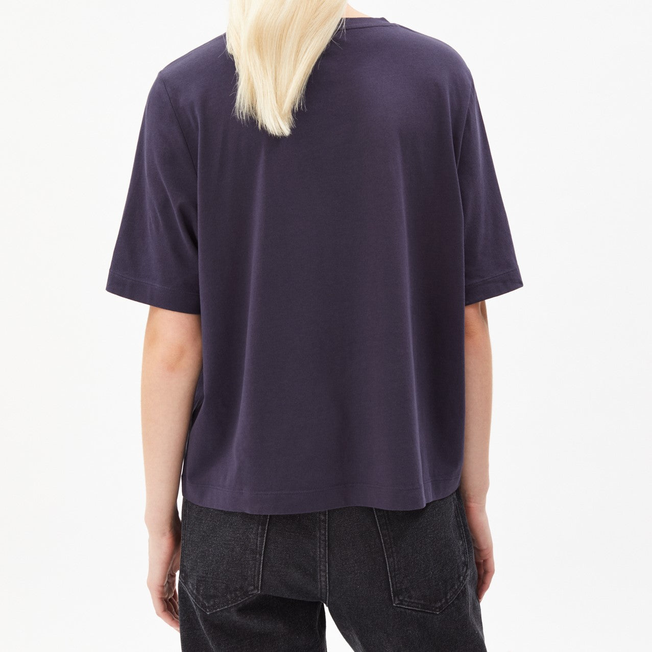 ARMEDANGELS Damen T-Shirt "LAYAA CHEST ICON" - night sky