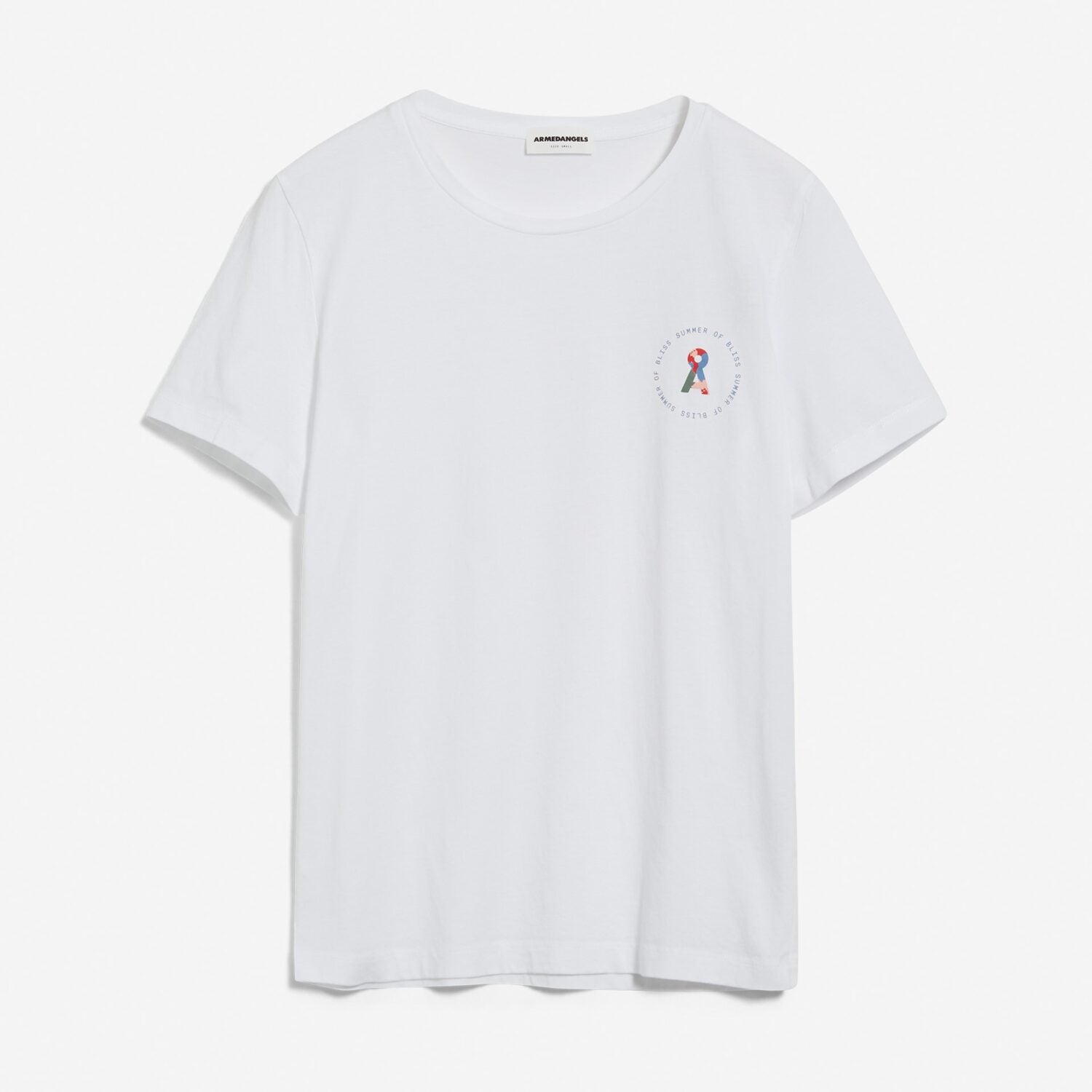 ARMEDANGELS Damen T-Shirt "MARAA CIRCLE OF BLISS" - white