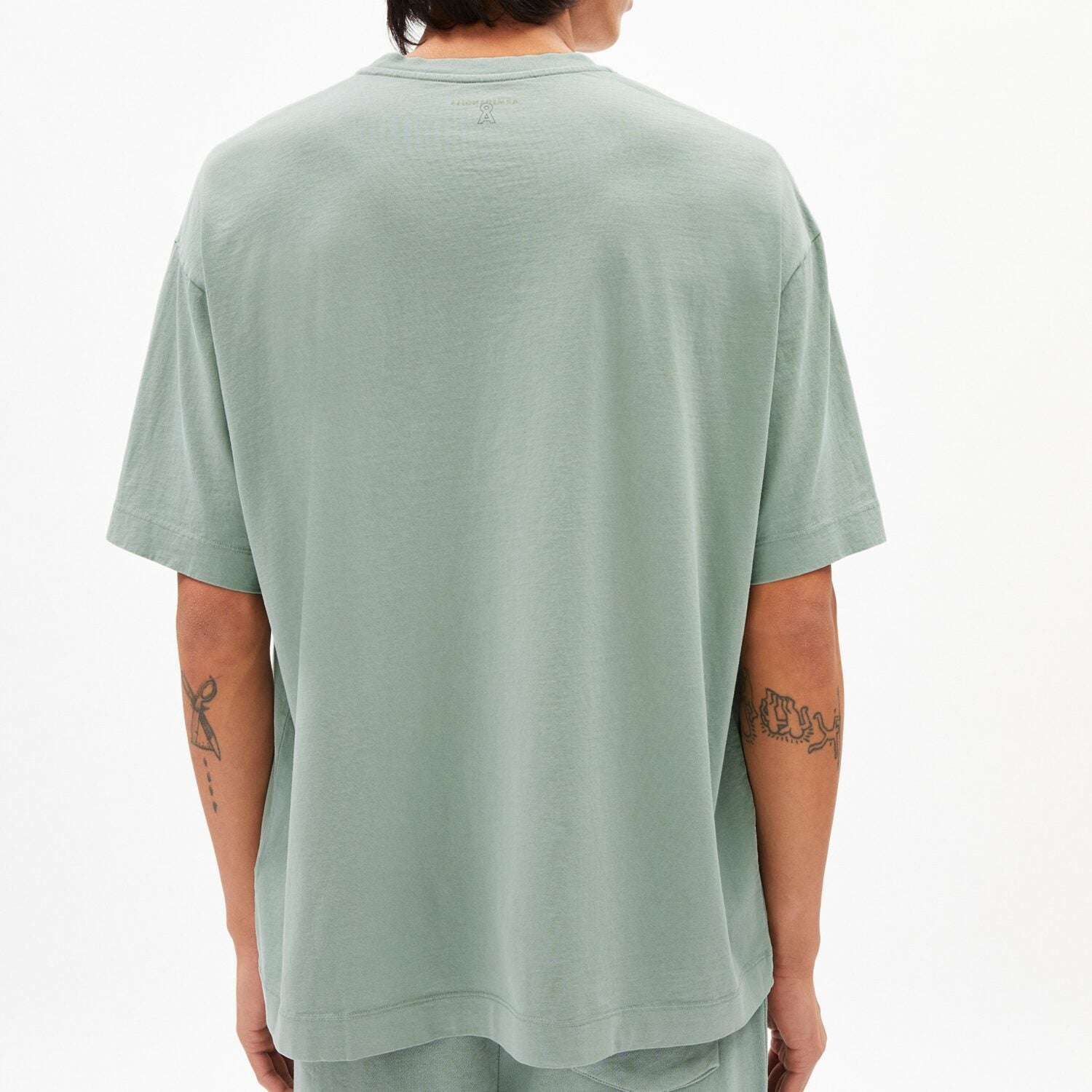 ARMEDANGELS Unisex Oversize T-Shirt "MIKAA" - sage green