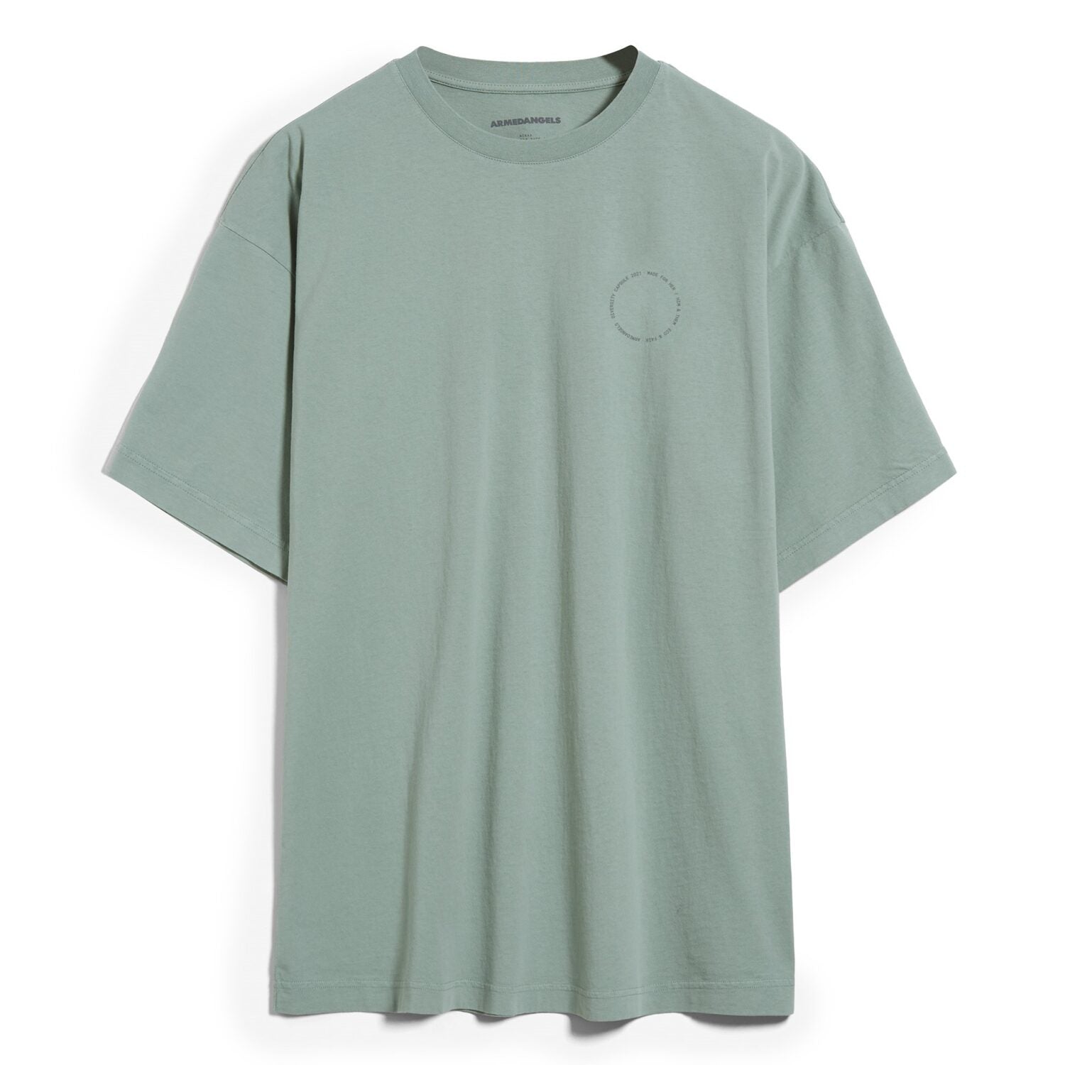 ARMEDANGELS Unisex Oversize T-Shirt "MIKAA" - sage green