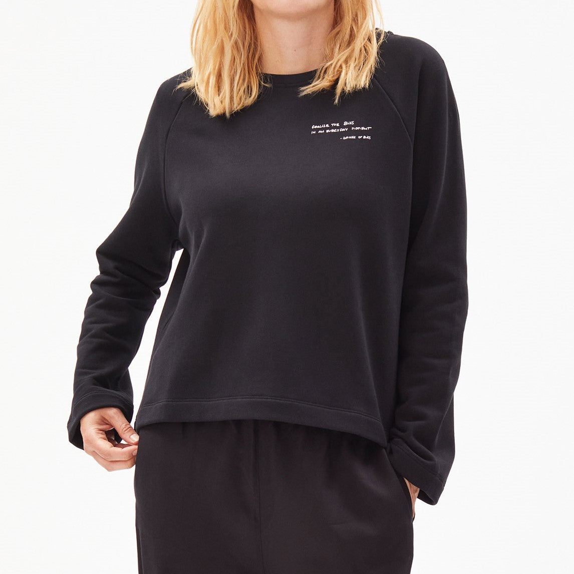 ARMEDANGELS Damen Sweatshirt "NISSAA MOMENT" - black
