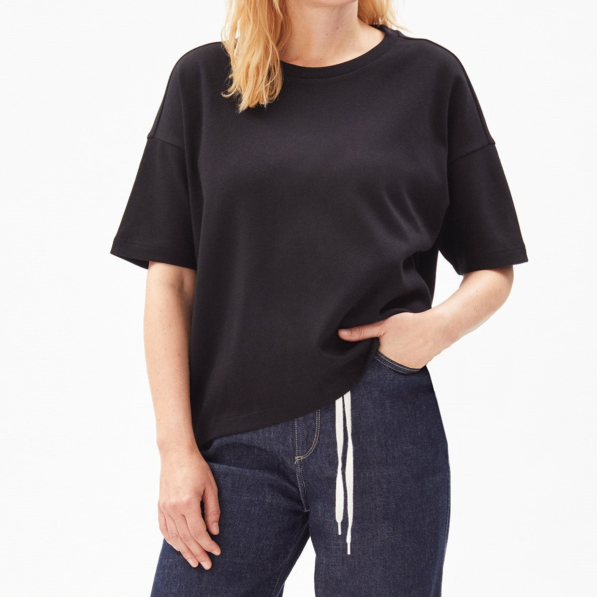 ARMEDANGELS Damen Oversize T-Shirt "RIAA" - black