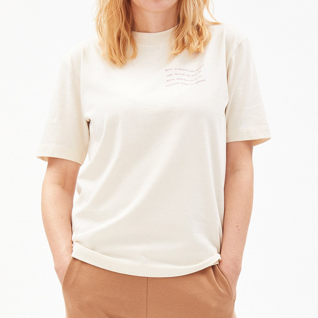 ARMEDANGELS Damen T-Shirt "TARAA CHEST MOMENT" - undyed