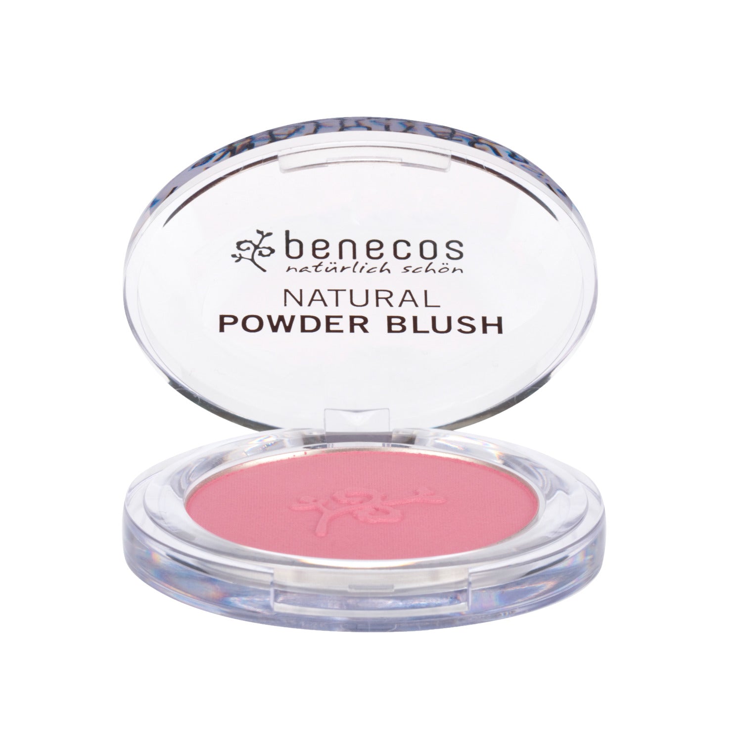 Benecos-natural powder blush-mallow rose