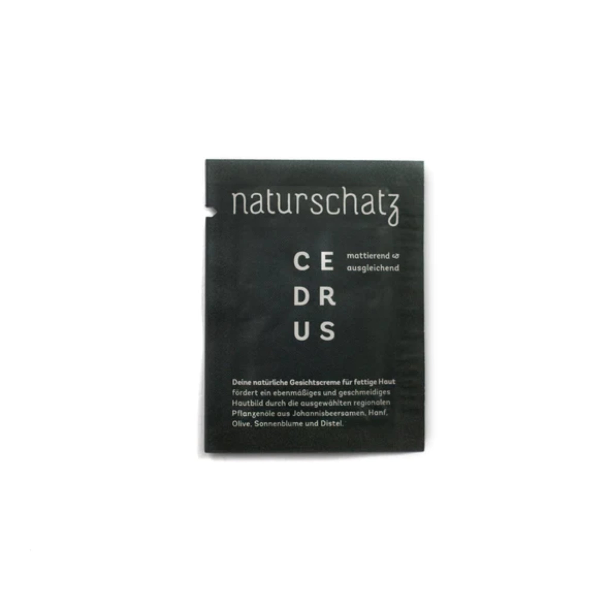 naturschatz Gesichtscreme Bundle "CEDRUS" 50 ml + 3x Sachets je 2 ml