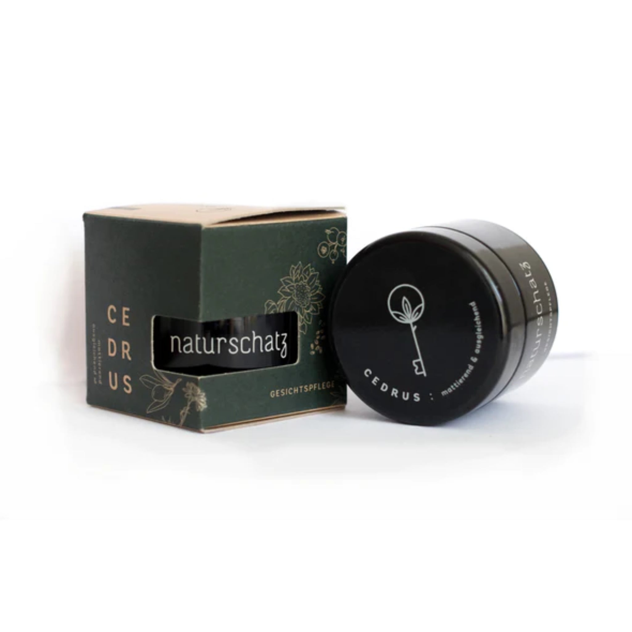 naturschatz Gesichtscreme Bundle "CEDRUS" 50 ml + 3x Sachets je 2 ml