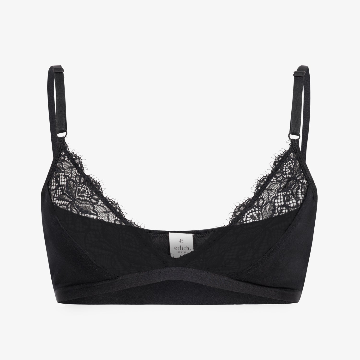 erlich textil Bralette mit Spitze "Clara"