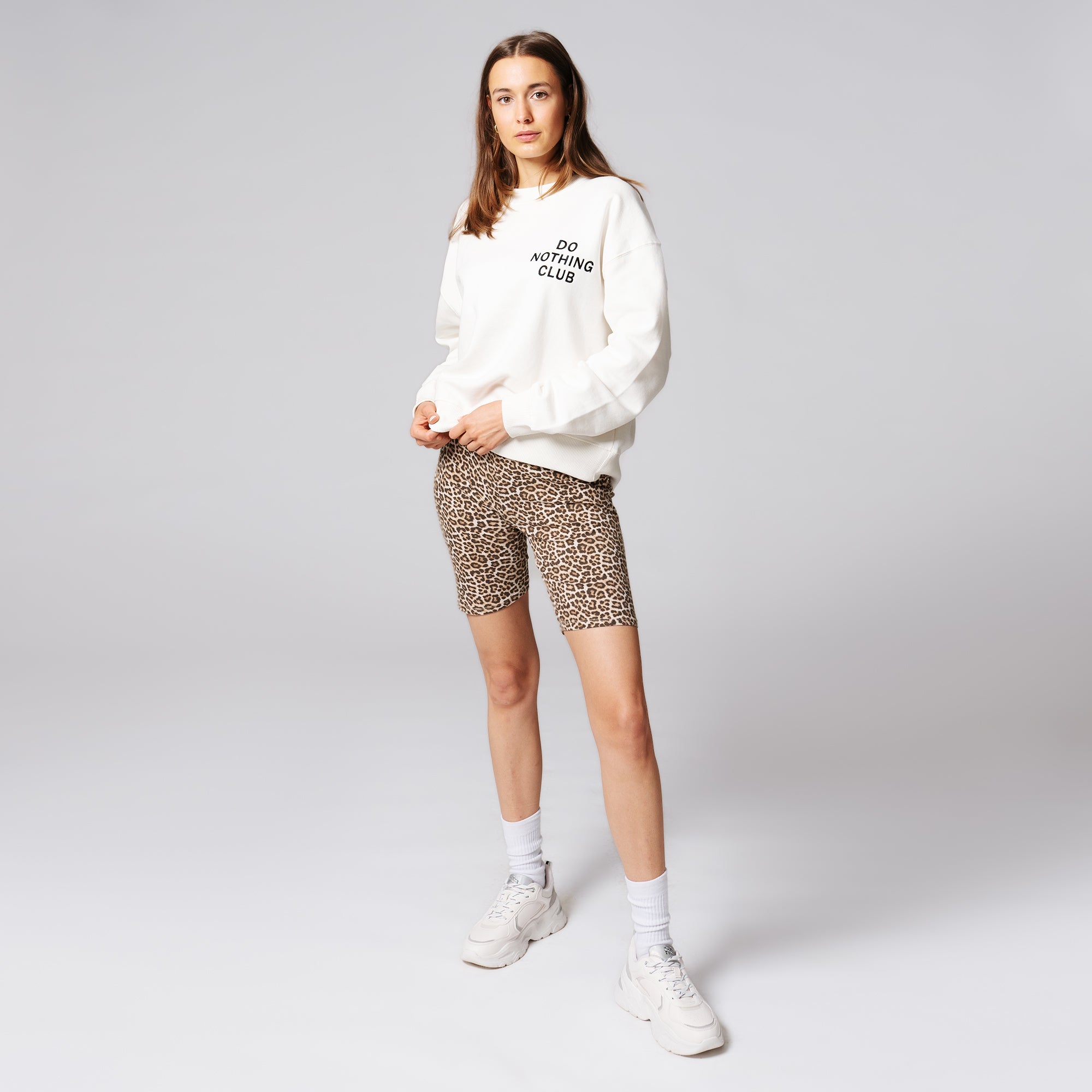 On Vacation Ladies Sweater "Do Nothing Club" - White