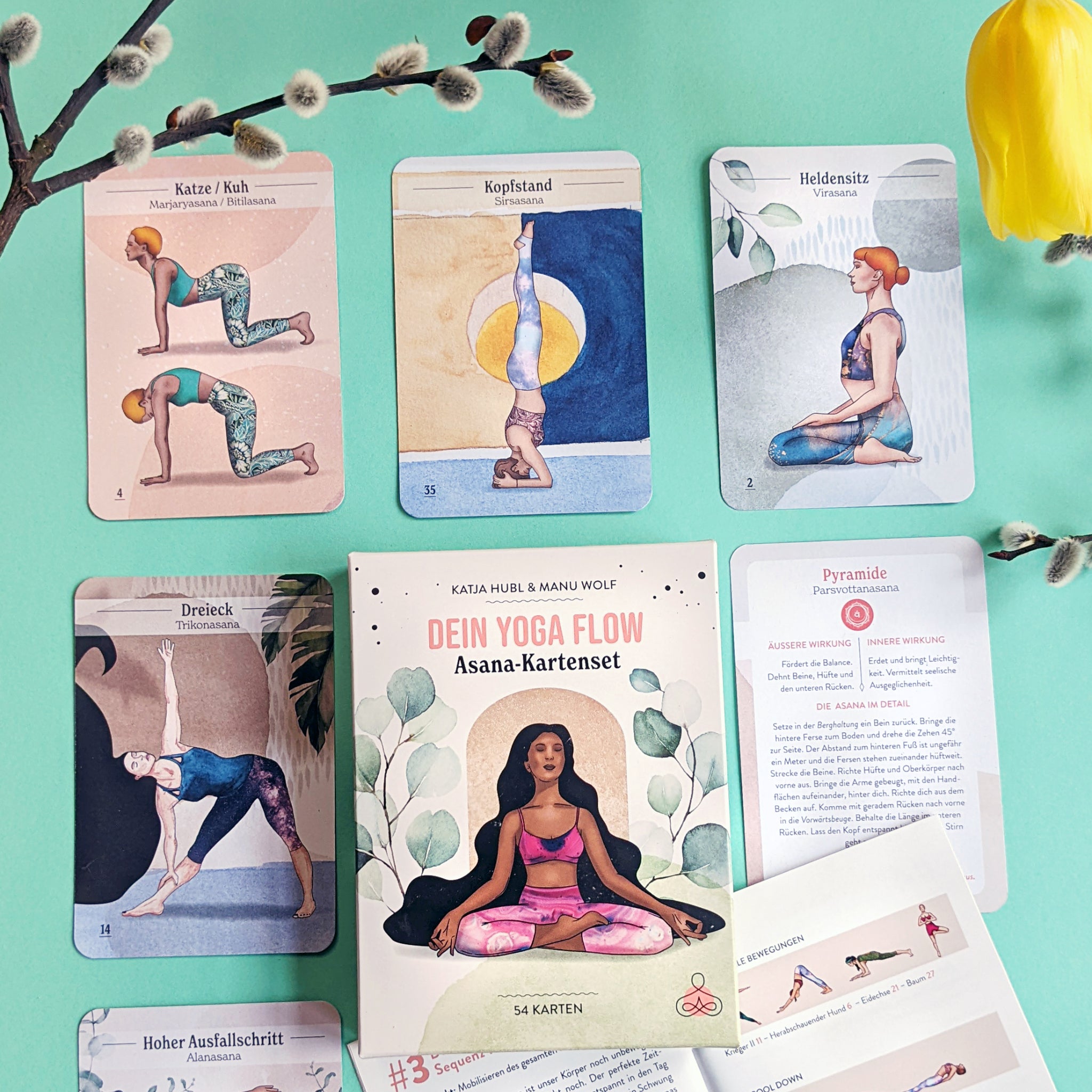 Dein Yoga Flow Asana-Kartenset