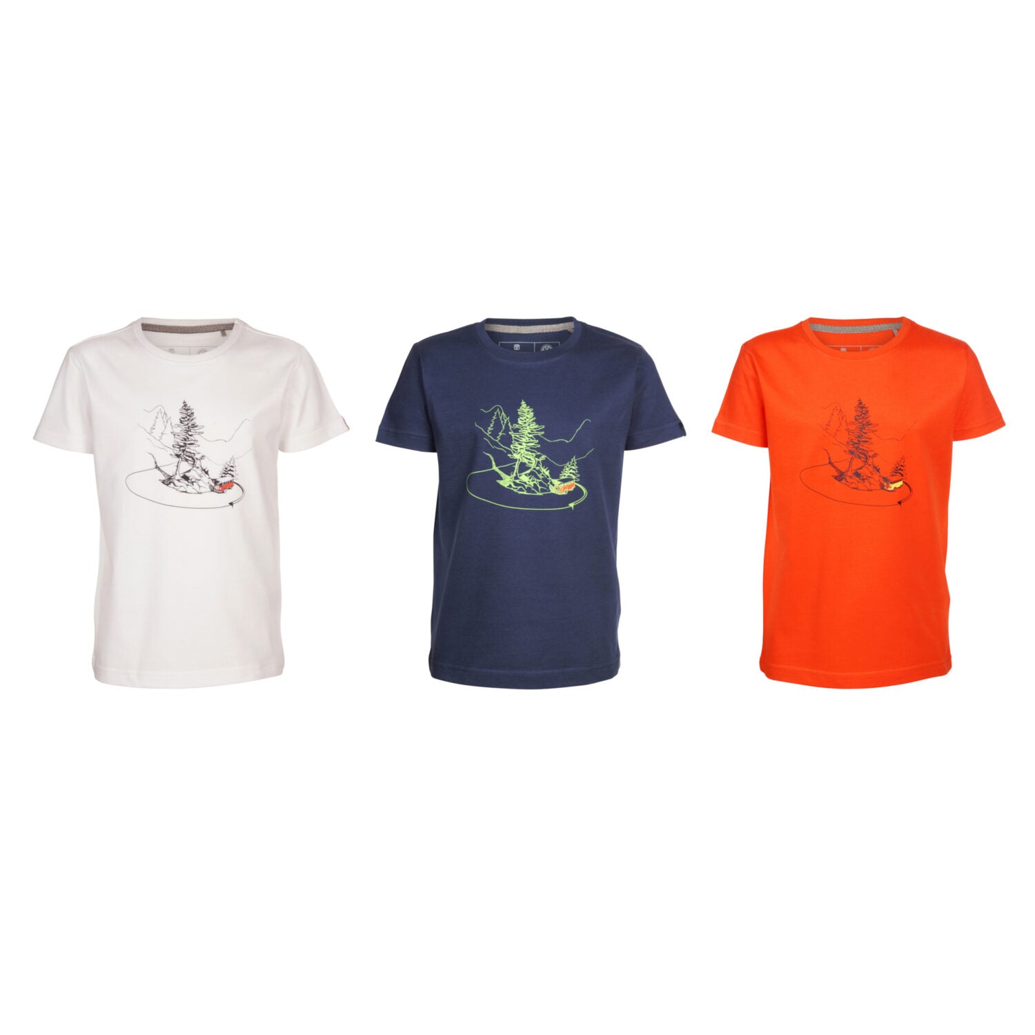 ELKLINE Jungen T-Shirt curvybus - verschiedene Farben_1