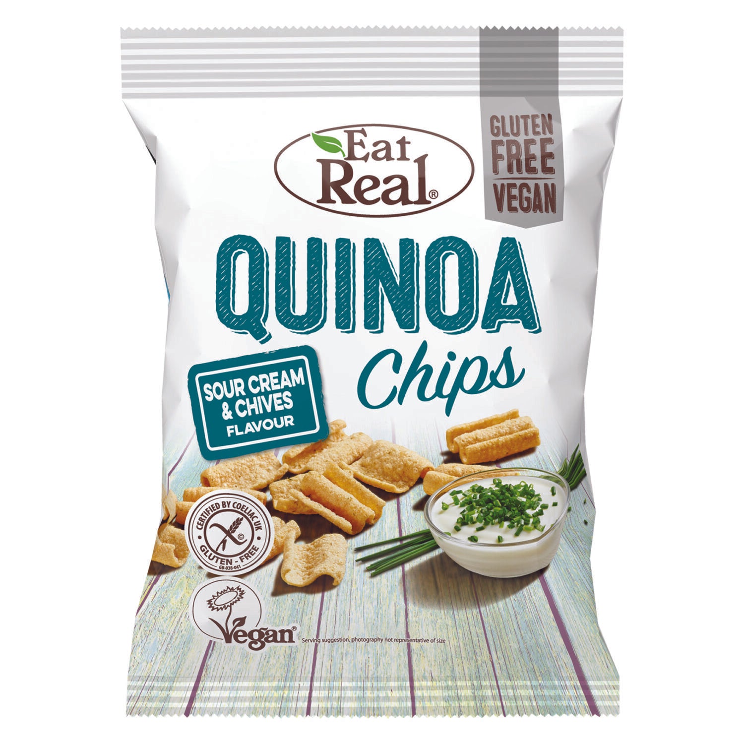 Eat Real Quinoa Chips Sour Cream & Chives