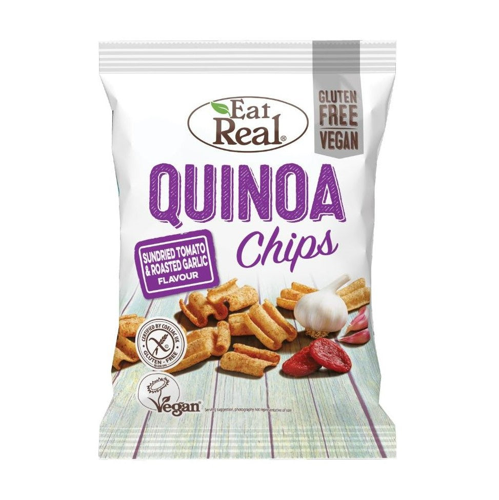 Eat Real Quinoa Chips Sundried Tomato & Roasted Garlic 22g