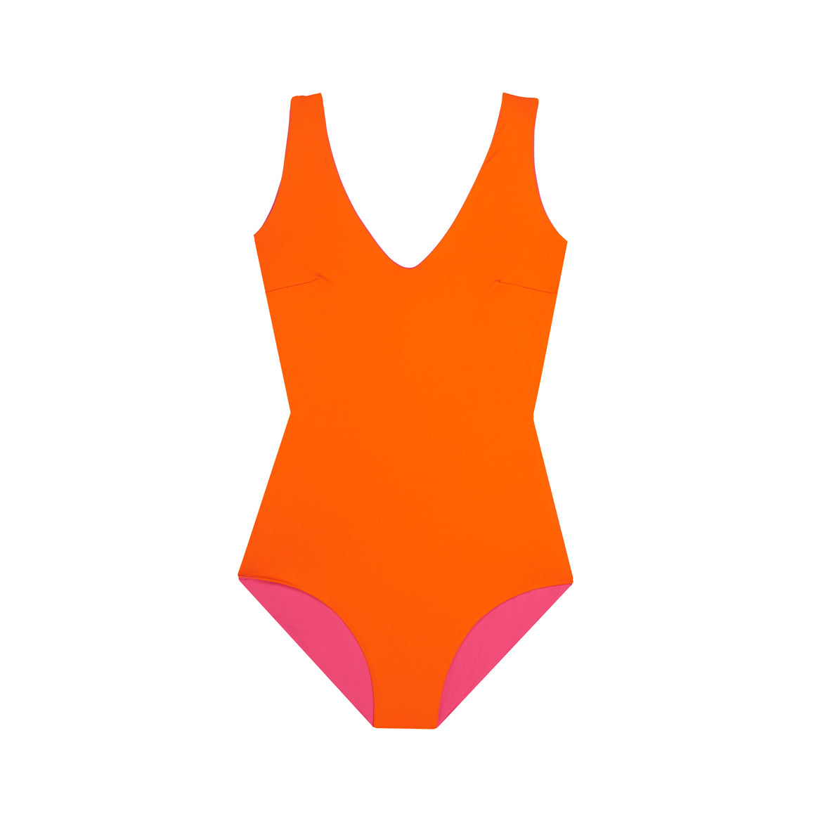 MYMARINI Badeanzug "PUREBODY ECO FLASH" tangerine-pink