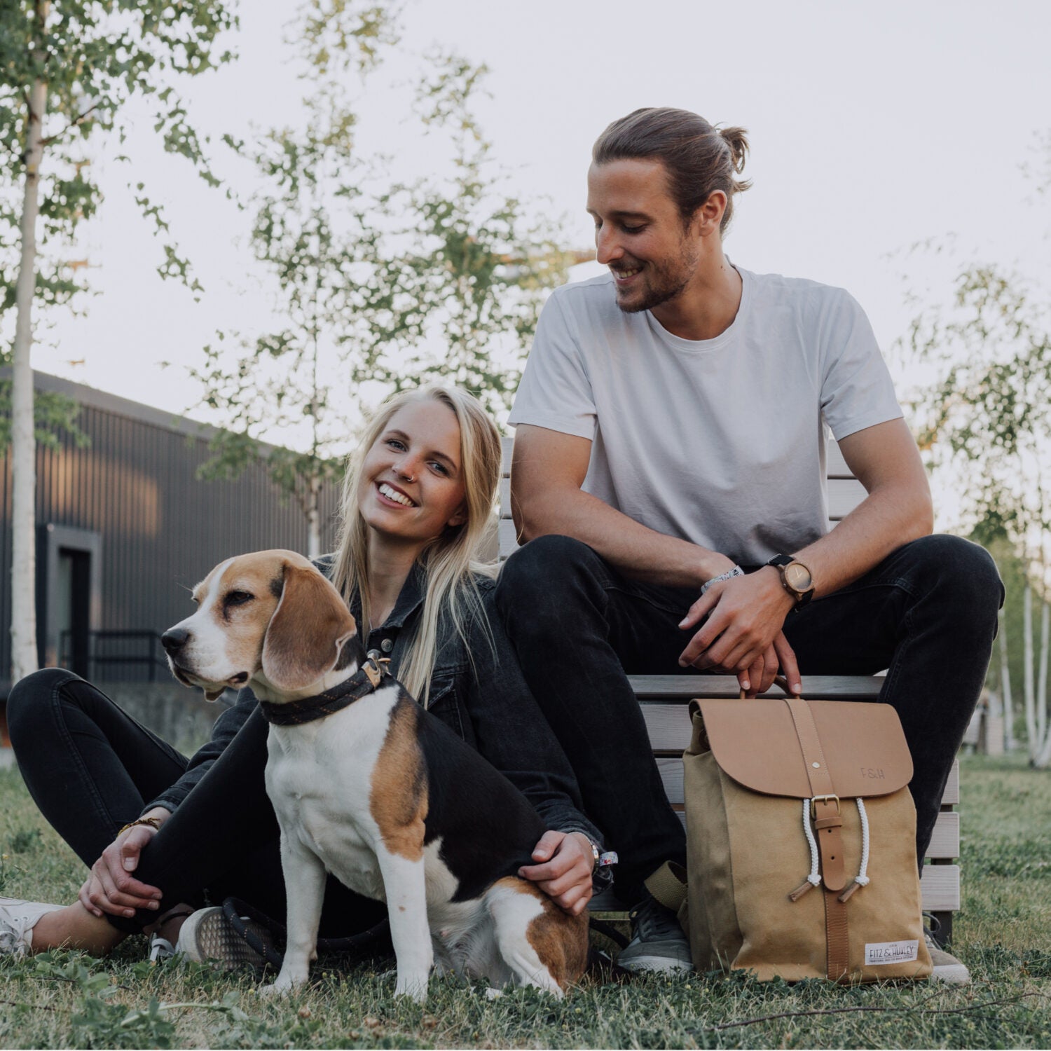 Fitz &amp; Huxley Rucksack SOLSTICE big - macaroon_2