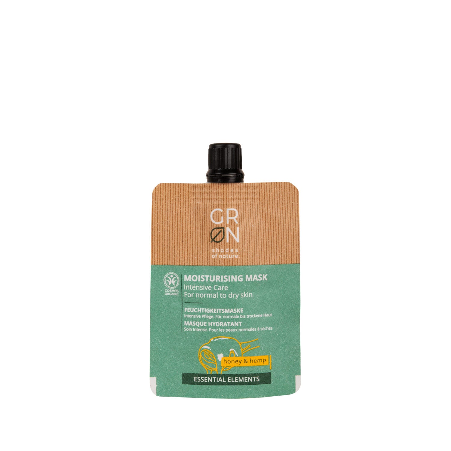 GRN Feuchtigkeitsmaske Bio-Hanf & Honig