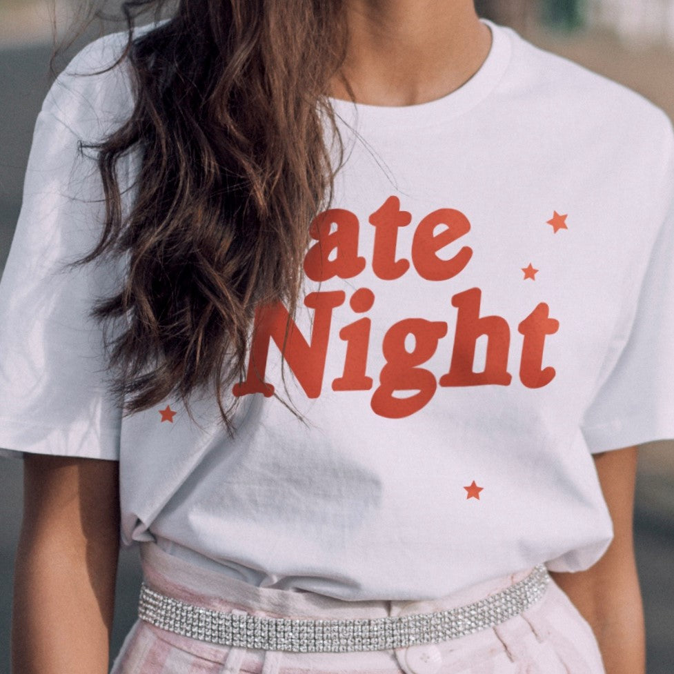 Hey Soho T-Shirt Date Night rot