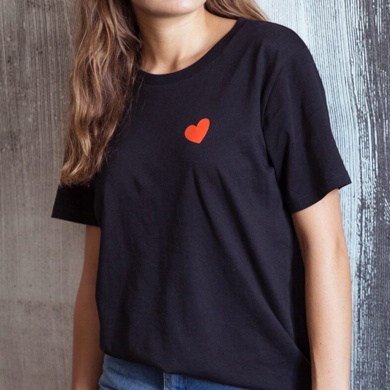 hey soho T-Shirt "Red heart"