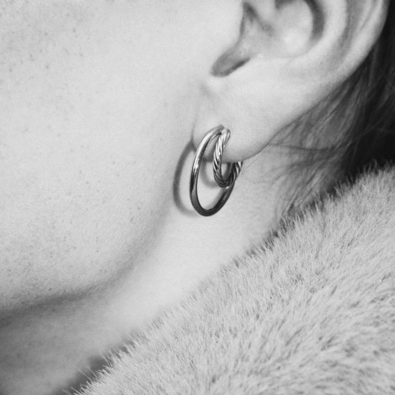 Jukserei Ohrringe "Ines Hoops"