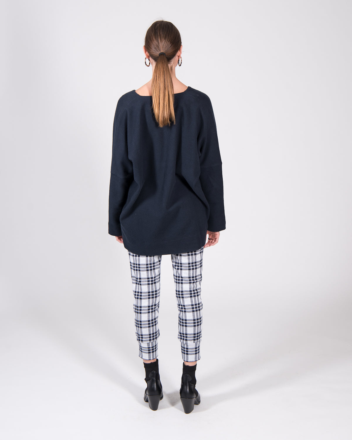 JAN N JUNE Pullover Jaxon Corduroy Sweat midnight (3)