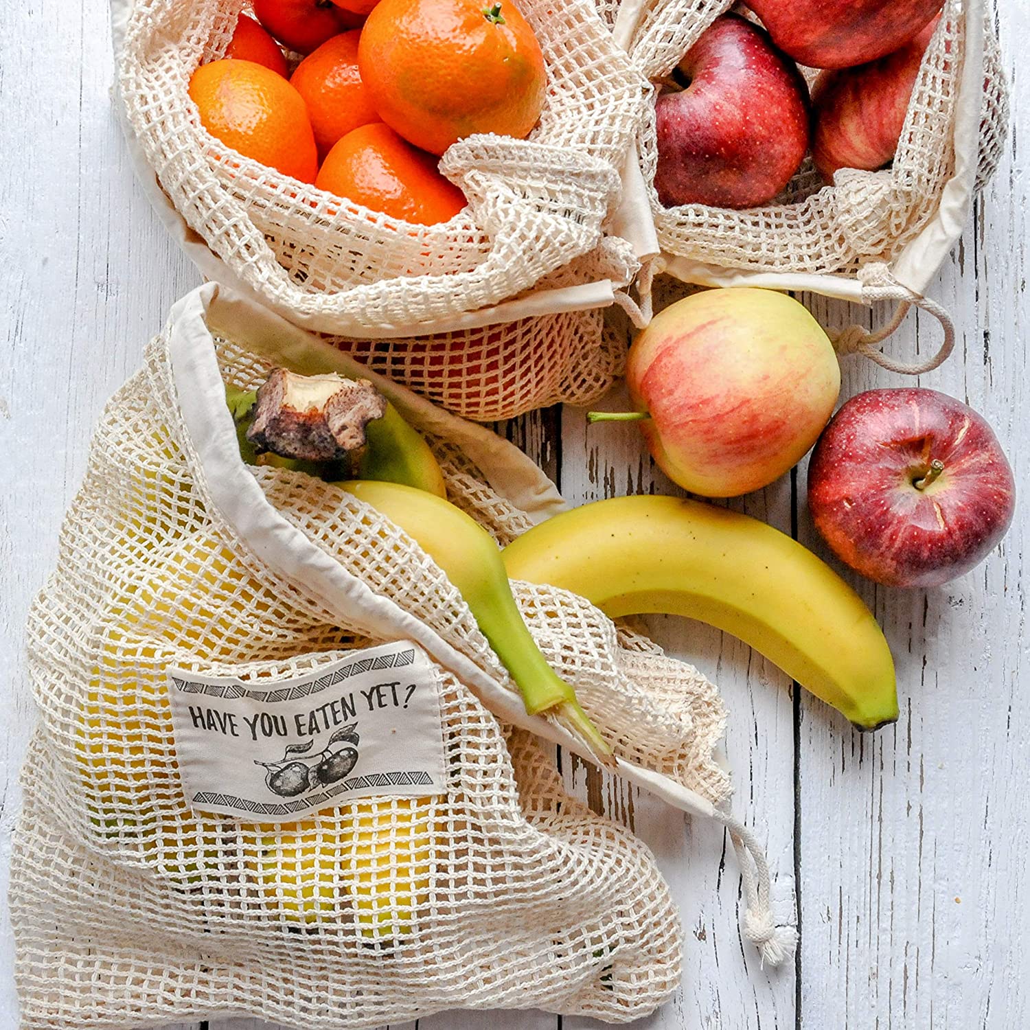 Jungle Nomad Shopper Set Obst- und Gemüsebeutel + Einkaufstasche (2)