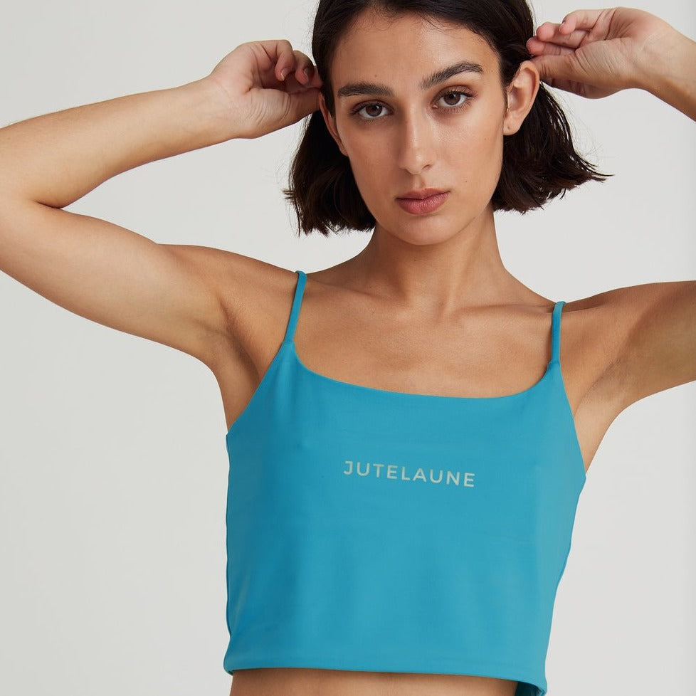Jutelaune Sport Top Turquoise