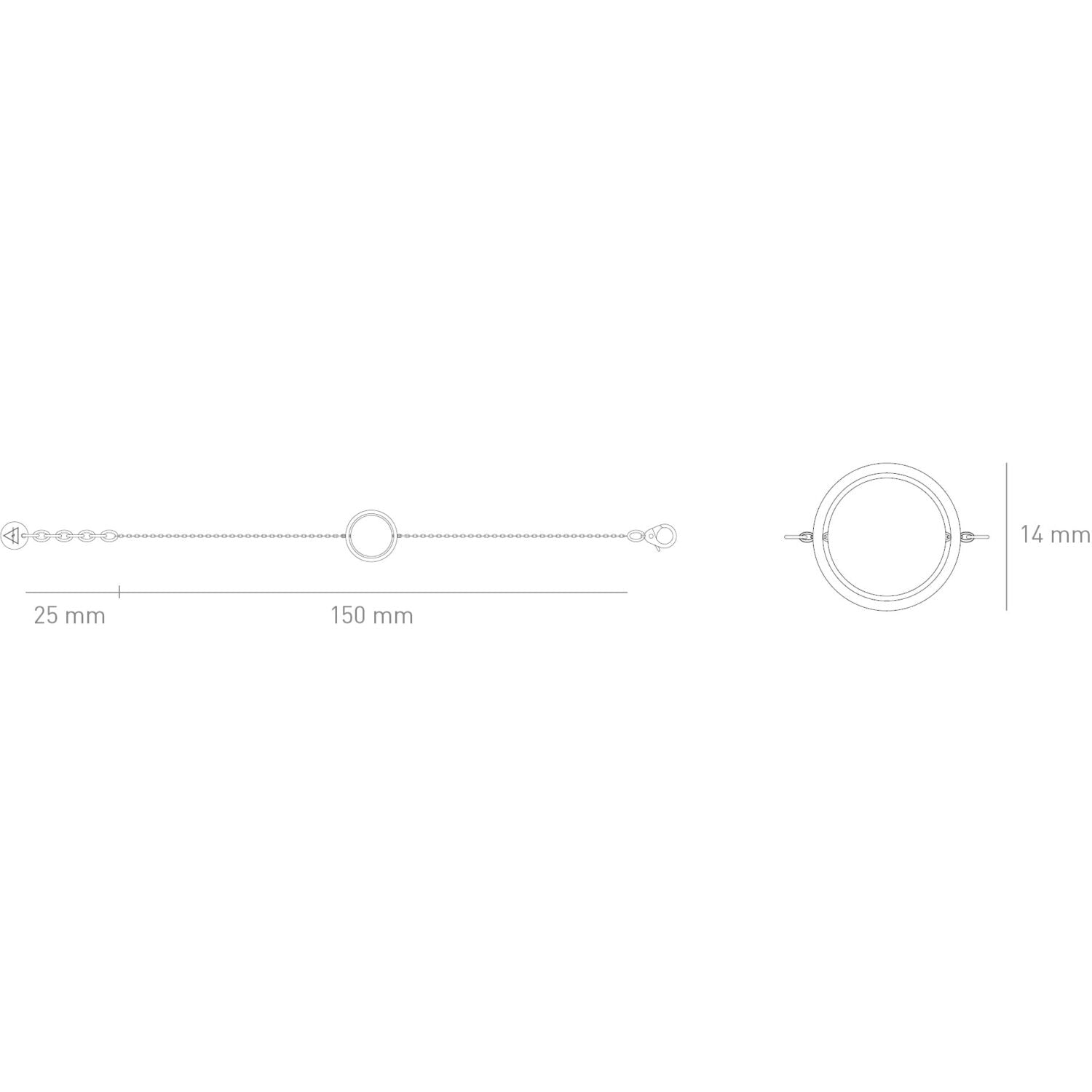 KERBHOLZ Armband Circle Bracelet Silver_2