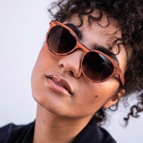 KERBHOLZ Sonnenbrille "LENA" - Rosewood