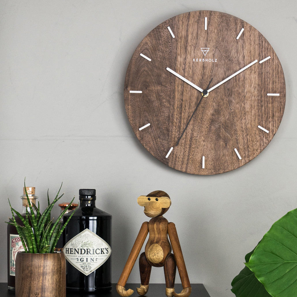 KERBHOLZ Wanduhr Wall Clokk - verschiedene Farben_6