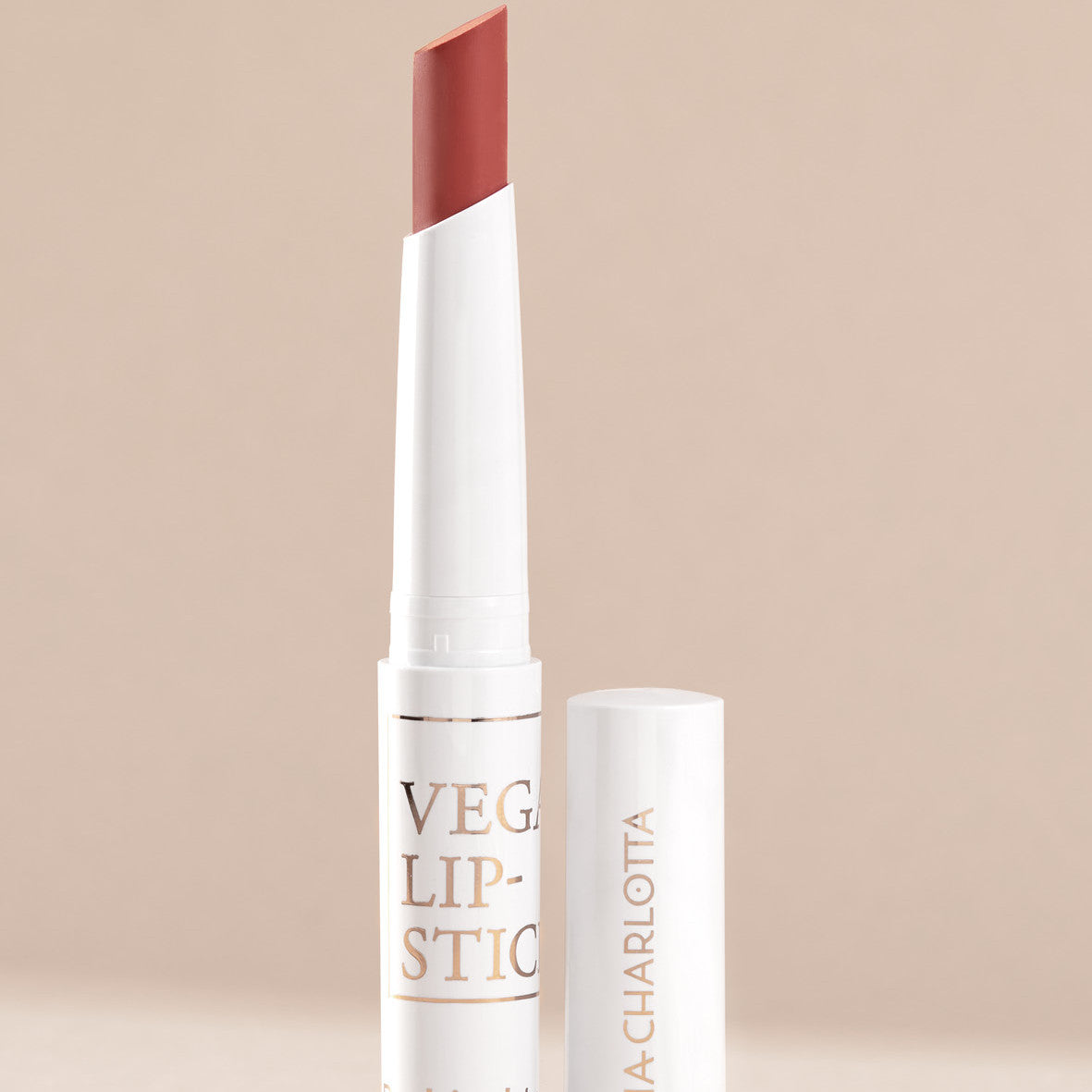 Kia-Charlotta Veganer Lippenstift 1,8 g Embracing Failure - Brown Pink