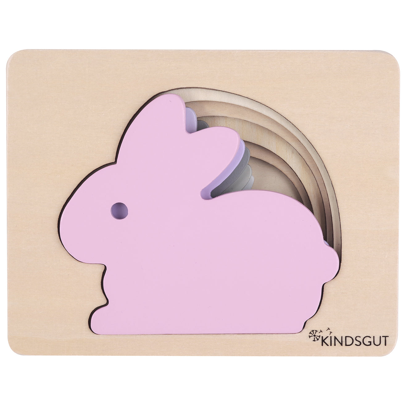 Kindsgut Tier-Puzzle Hase