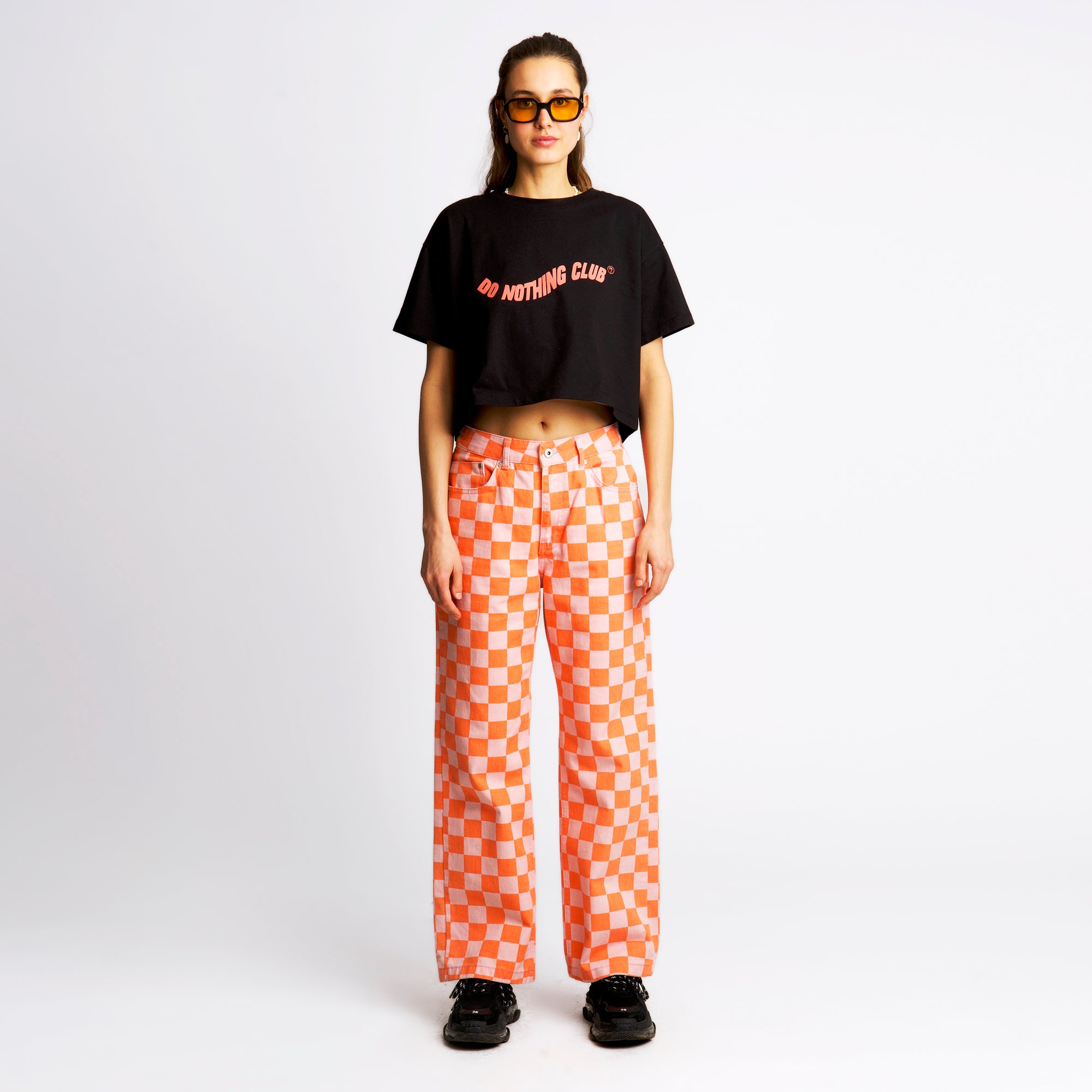 On Vacation Ladies Cropped Top "Swung"