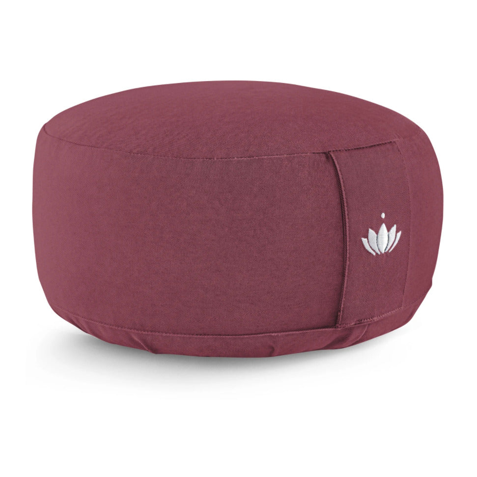 Lotuscrafts Meditationskissen Lotus (H: 15cm) MIT BESTICKUNG