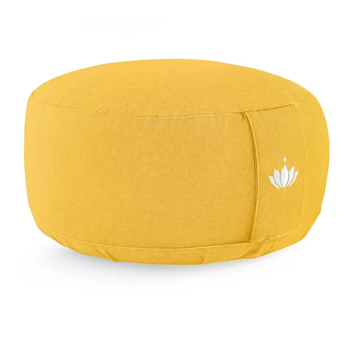 Lotuscrafts Meditationskissen Lotus (H: 15cm) MIT BESTICKUNG