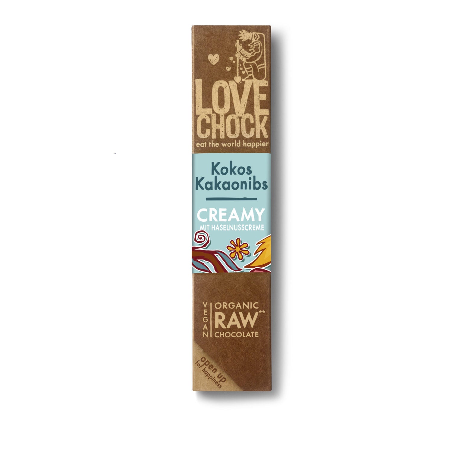 Lovechock Riegel Creamy Kokos Kakaonibs 73%