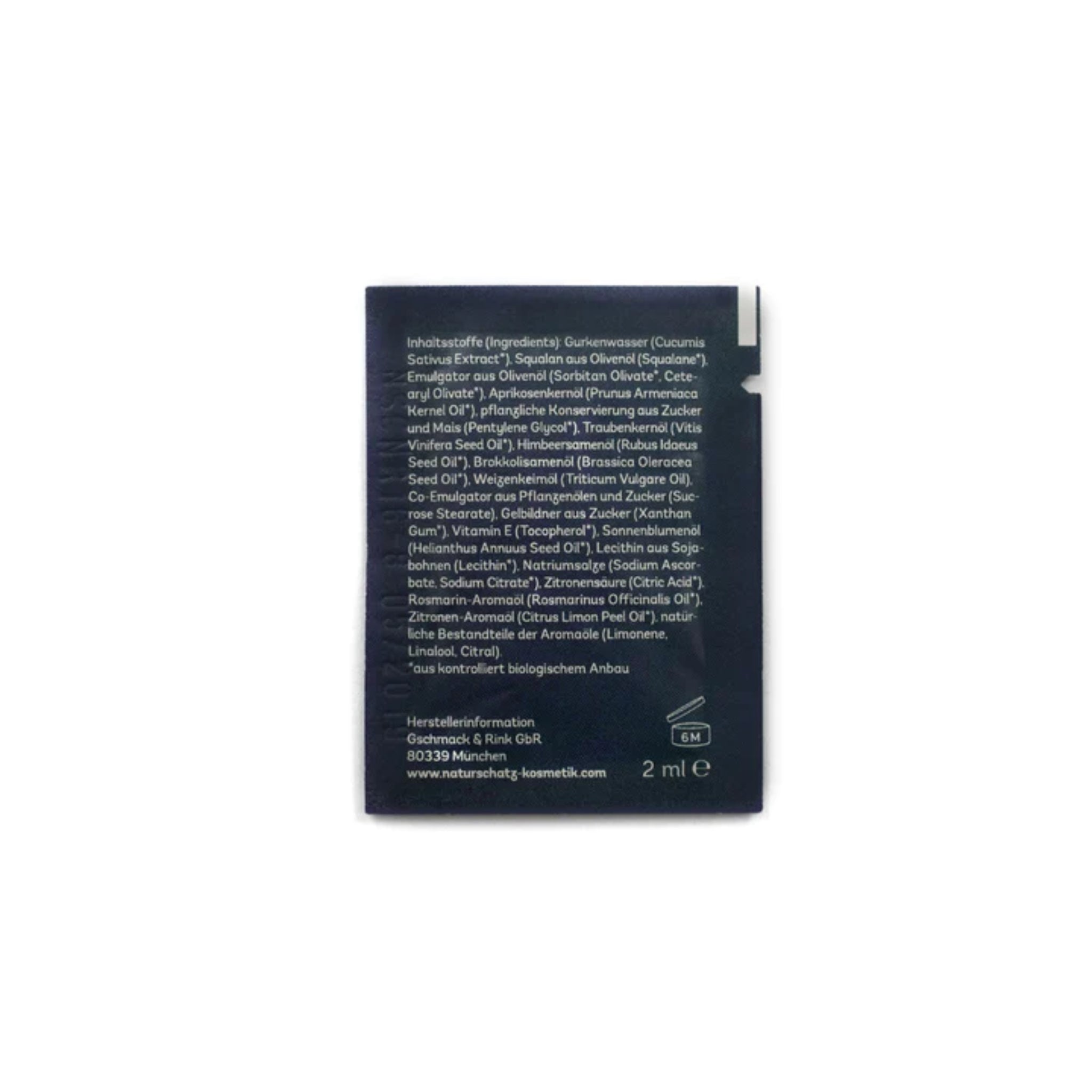 naturschatz Gesichtscreme-Probe "MARINU" 2 ml
