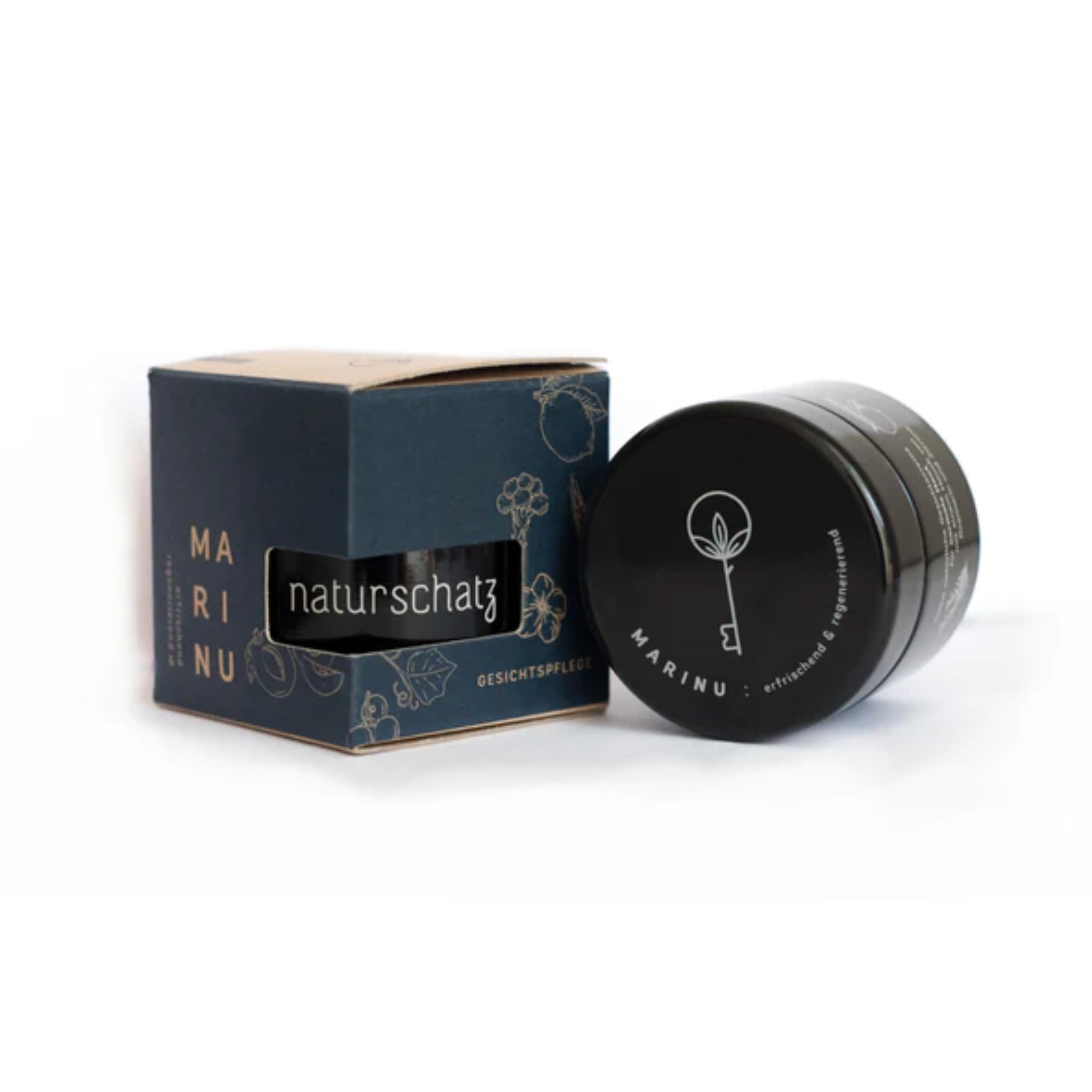 naturschatz Gesichtscreme Bundle "MARINU" 50 ml + 3x Sachets je 2 ml