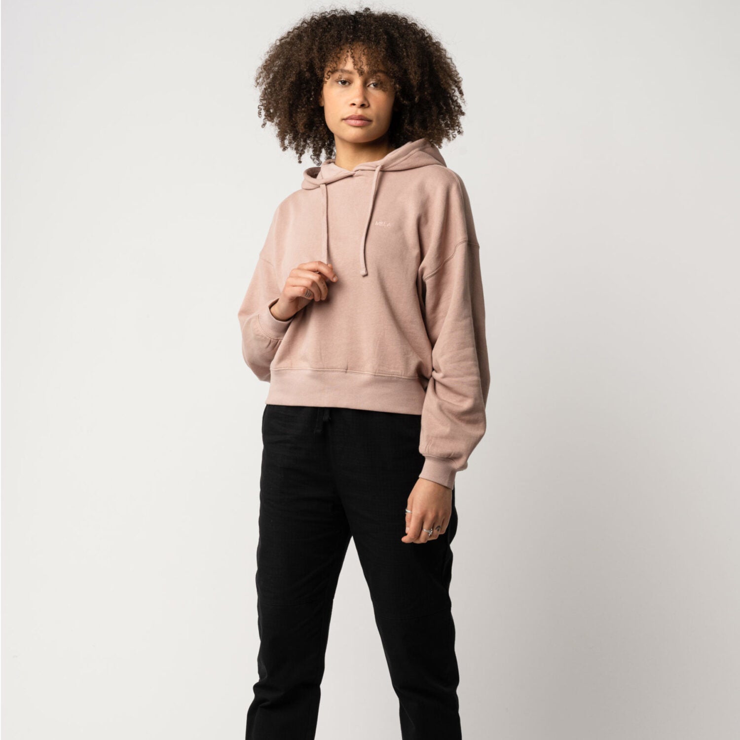 MELA Damen Hoodie SIMRAN - rose_4