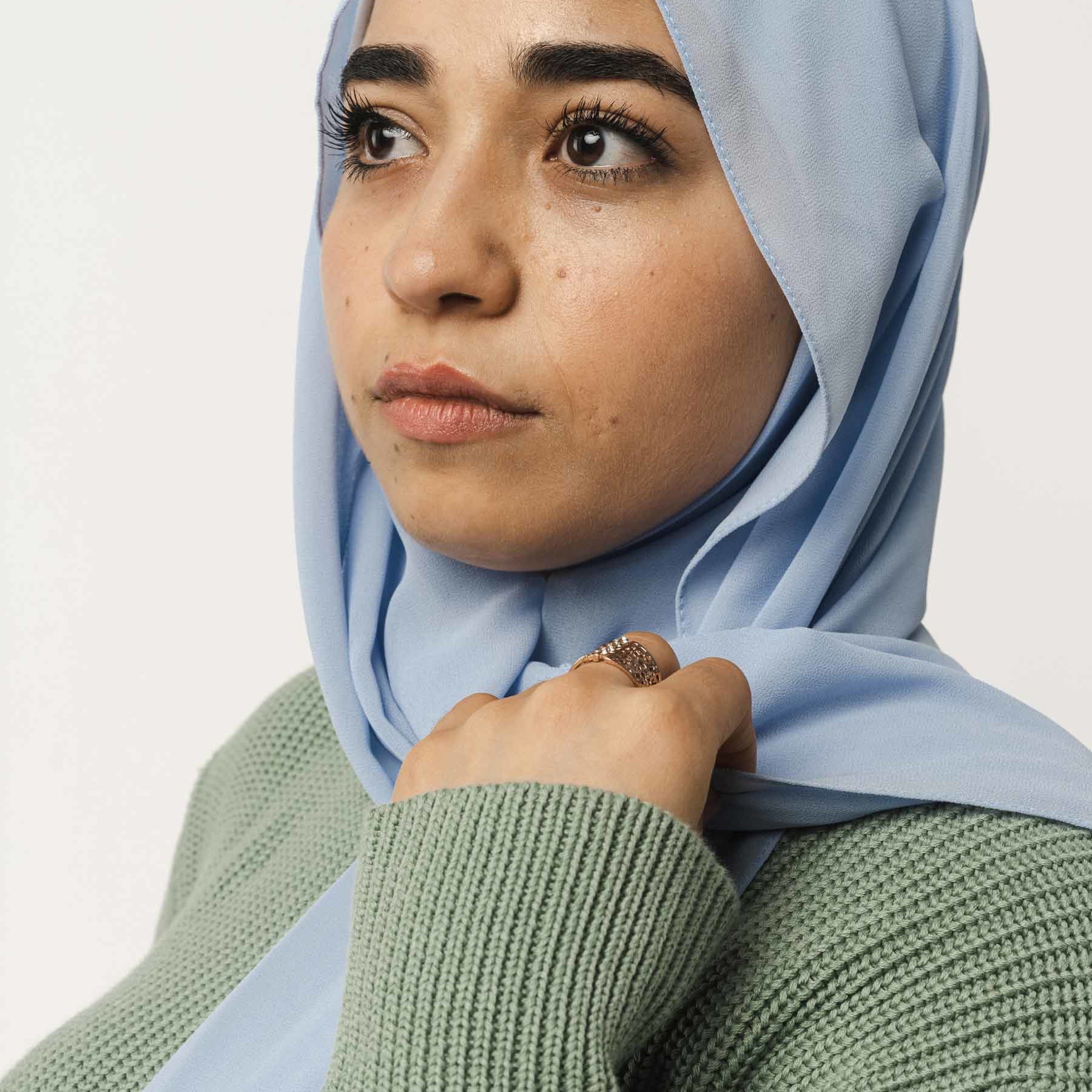 MELA Damen Rippstrickpullover "MANIKA" - mint