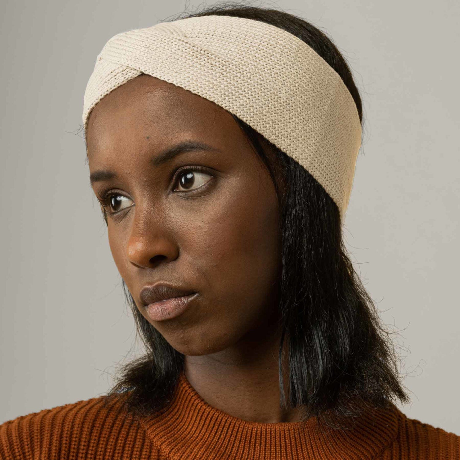 MELA Damen Stirnband "MEENA" - cream