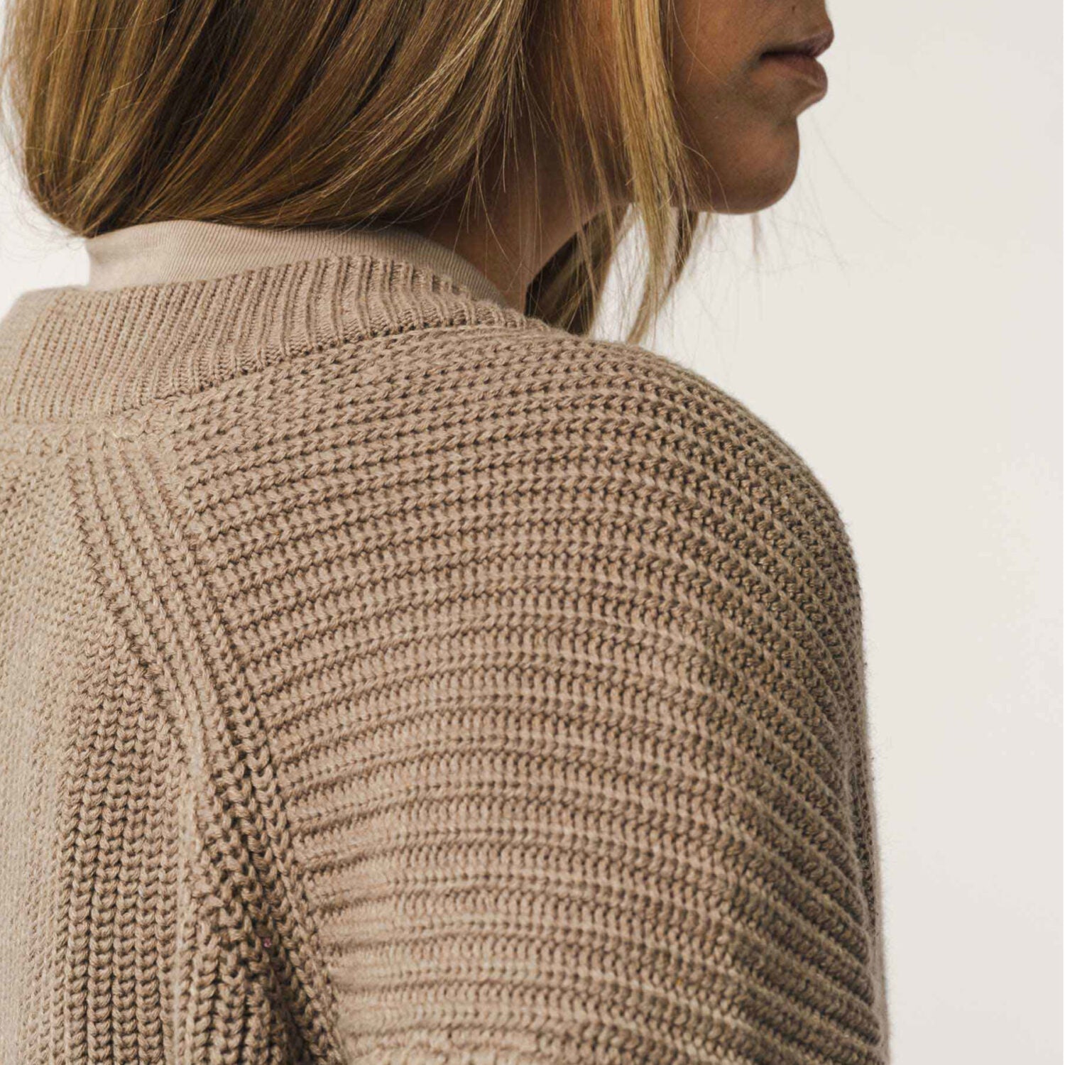 MELA Damen Strick-Cardigan ARTHA - hazel-melange_5