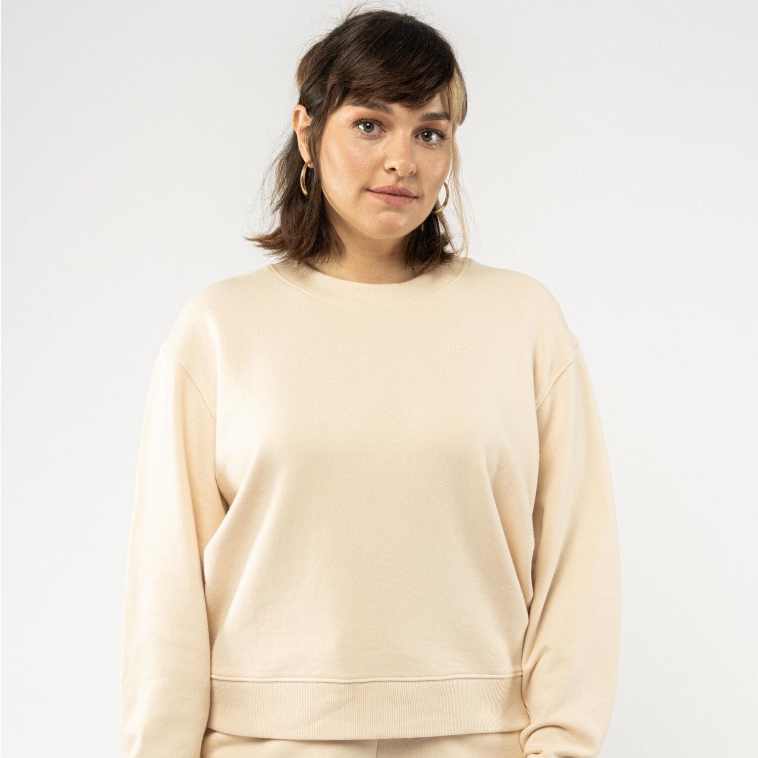 MELA Damen Sweatshirt "RATI" - oat