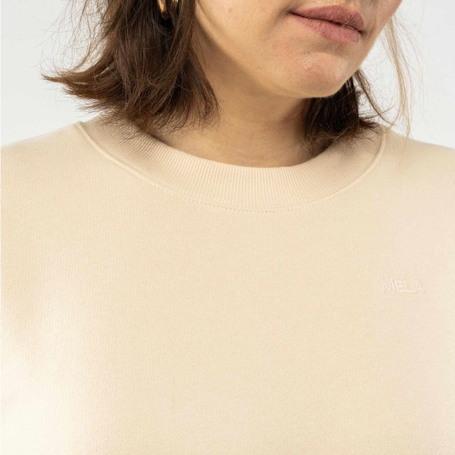 MELA Damen Sweatshirt "RATI" - oat