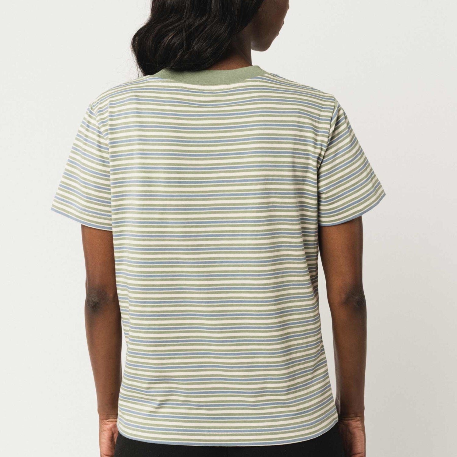 MELA Damen T-Shirt KHIRA - multicolor stripes_3