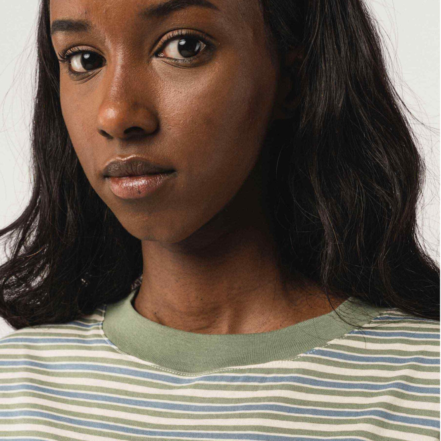 MELA Damen T-Shirt KHIRA - multicolor stripes_5
