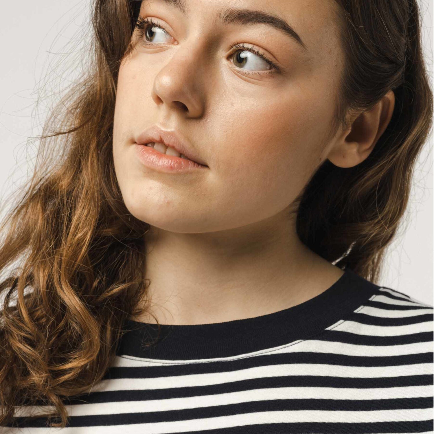 MELA Damen T-Shirt "KHIRA" - navy-weiß gestreift