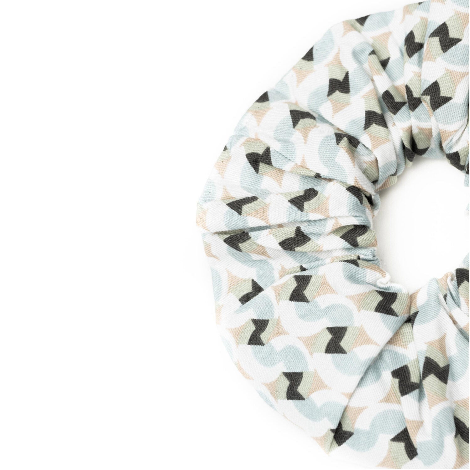 MELA Scrunchie Haargummi "AJITHA" - geometric
