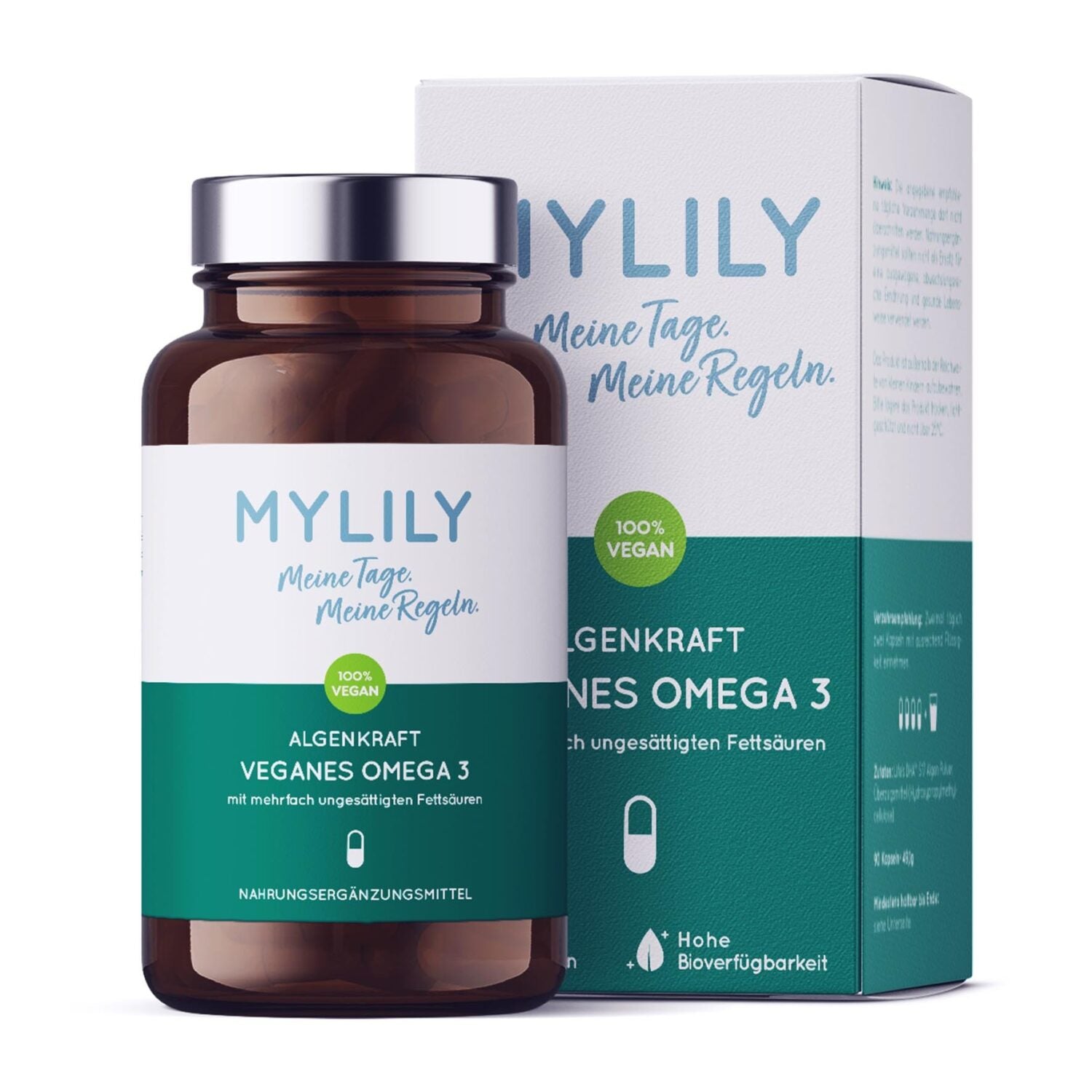 MYLILY Algenkraft Veganes Omega 3